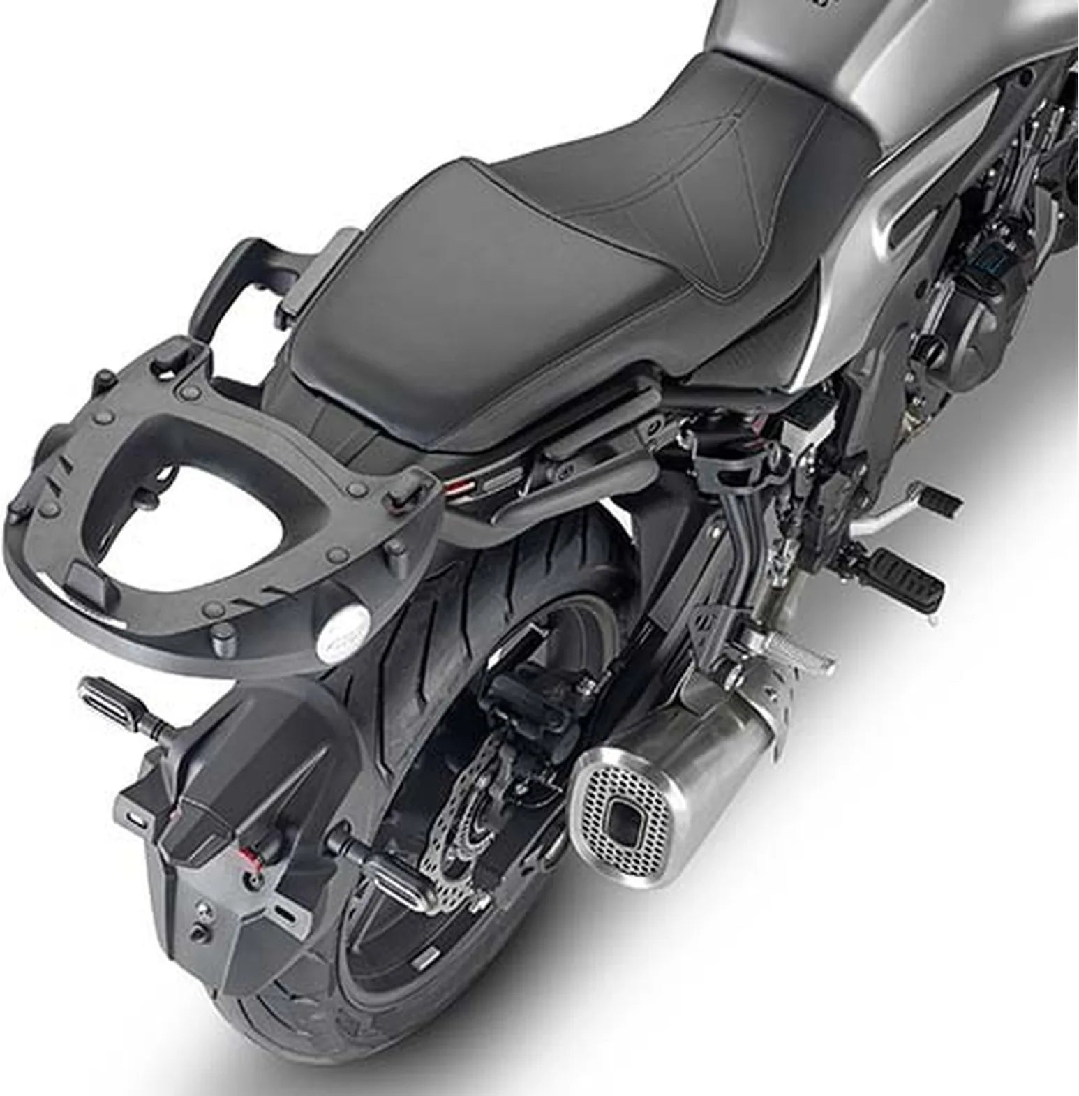 Monokey Trekker Alaska Aluminium Top Case - 56 Lt Trekker Alaska Aluminium - Givi Compatible With Voge Trofeo 500 Ac (2022-2024)
