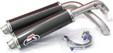 Dual Exhaust System Without Sound Certification Carbon - Termignoni Compatible With Ducati 998