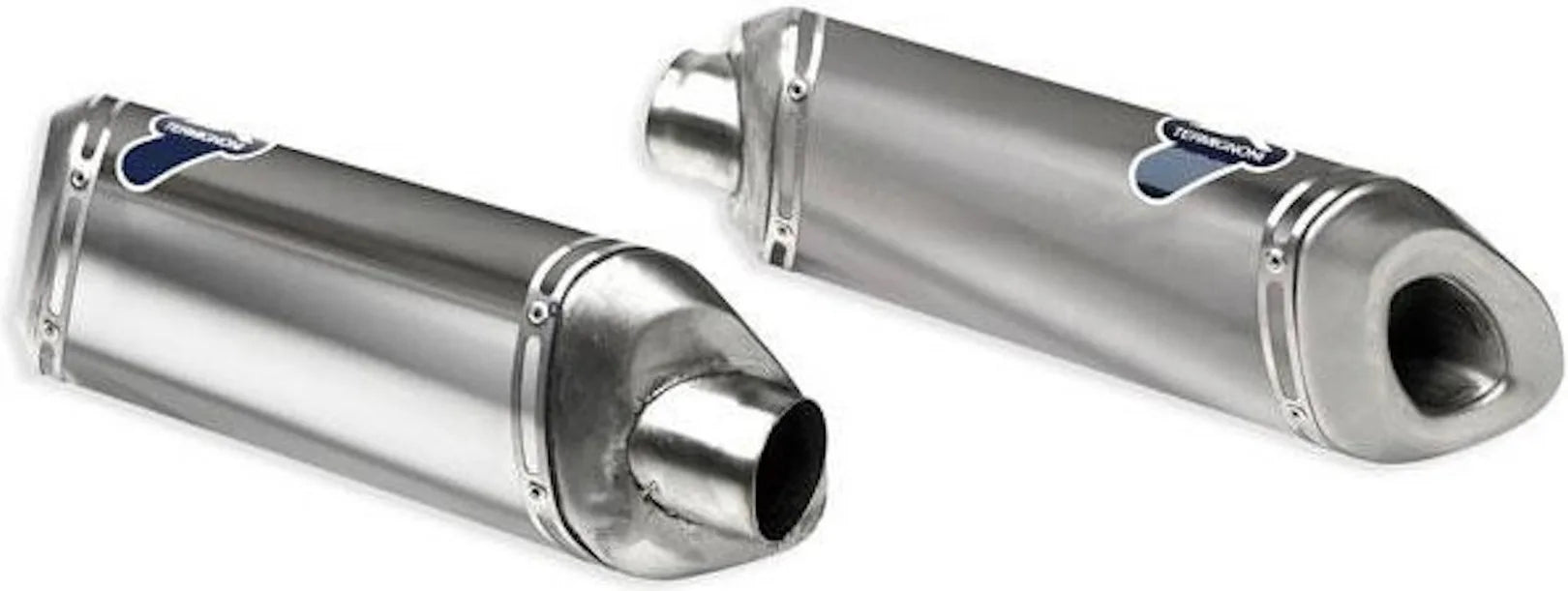 Exhaust Tip With Noise Certification Fetta Salame Titanium - Termignoni Compatible With Ducati Panigale 848 - 1098 - 1198