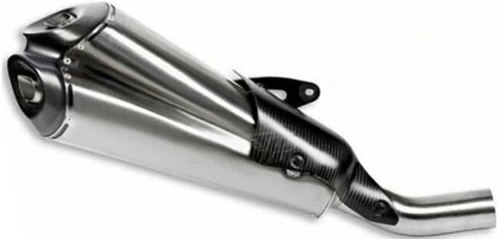 Exhaust Tip Without Sound Certification Steel Black - Termignoni Compatible With Ducati Diavel