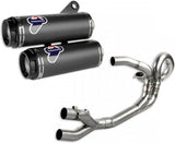 Complete Exhaust System Without Catalytic Converter And Without Sound Certification Carbon - Termignoni Compatible With Ducati Monster 1200 (2017)