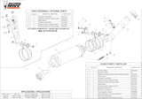 Catalytic Exhaust Tip With Sound Certification Gp Carbon - Mivv Compatible With Aprilia Rsv4 (2009-2016)