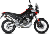 Exhaust Tip With Noise Certification Dakar Stainless Steel - Mivv Compatible With Aprilia Tuareg 660 (2022-2024)