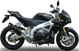 Complete Catalytic Exhaust System With Sound Certification Furore Aluminium Black - Gpr Compatible With Aprilia Tuono V4 R - Std - Aprc 1000 (2011-2014)