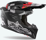 Off-Road Motorcycle Helmet Airoh Aviator 3 - Av3B17 Hpc Carbon Matte Burnout Size M