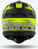 Off-Road Motorcycle Helmet Airoh Aviator 3 - Av3M31 Hpc Carbon Matte Yellow Monarch Size Xxl