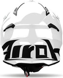 Off-Road Motorcycle Helmet Airoh Aviator Ace 2 - Ava214 Composite Carbon Gloss White Color Size Xs
