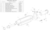 Non-Catalytic Exhaust Tip With Sound Certification Suono Stainless Steel Carbon - Mivv Compatible With Bmw K 1200 R (2005-2008)