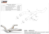 Non-Catalytic Connector Pipe - Mivv Compatible With Bmw R 1150 Gs (1999-2003)