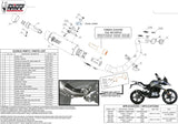 Complete Non-Catalytic Exhaust System With Sound Certification Gppro Steel Black - Mivv Compatible With Bmw G 310 Gs (2017-2024)