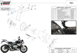 Exhaust Tip With Noise Certification Mk3 Stainless Steel - Mivv Compatible With Bmw S 1000 R (2017-2020)