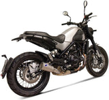 Exhaust Tip Without Sound Certification Gp2R-R Stainless Steel - Termignoni Compatible With Benelli Leoncino 500 (2018-2020)