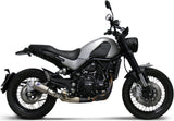 Exhaust Tip Without Sound Certification Gp2R-R Stainless Steel - Termignoni Compatible With Benelli Leoncino 500 Trail (2018-2020)