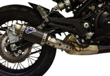 Exhaust Tip Without Sound Certification Gp Carbon - Termignoni Compatible With Benelli Leoncino 500 (2018-2020)