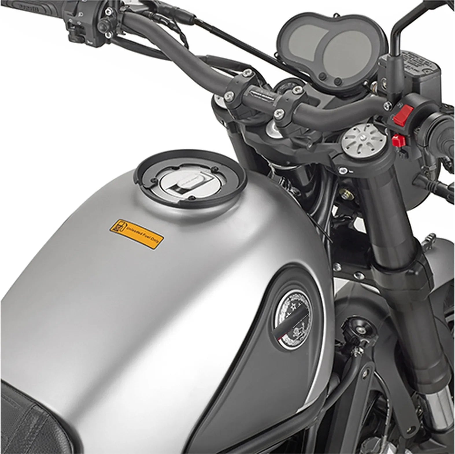 Flange For Fitting The Tanklock Bag - Givi Compatible With Benelli Leoncino 800 Trail (2022-2024)