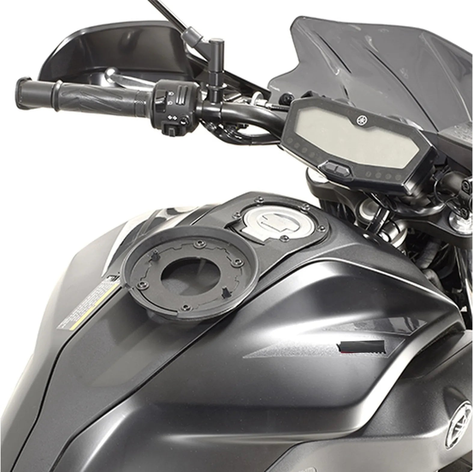 Tanklock Black Tank Bag - 15 Lt Xs320 Nylon - Givi Compatible With Yamaha Mt-07 (2018-2020)