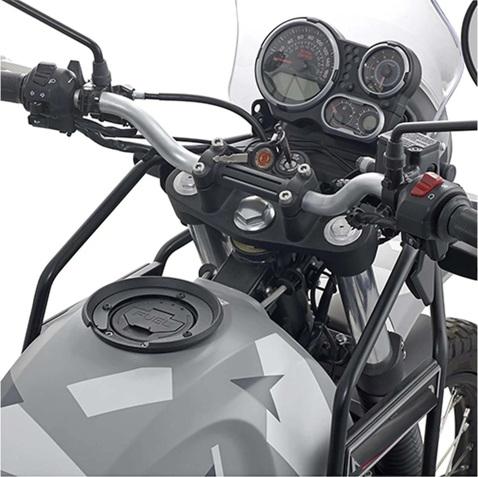 Flange For Fitting The Tanklock Bag - Givi Compatible With Royal Enfield Himalayan (2018-2020)