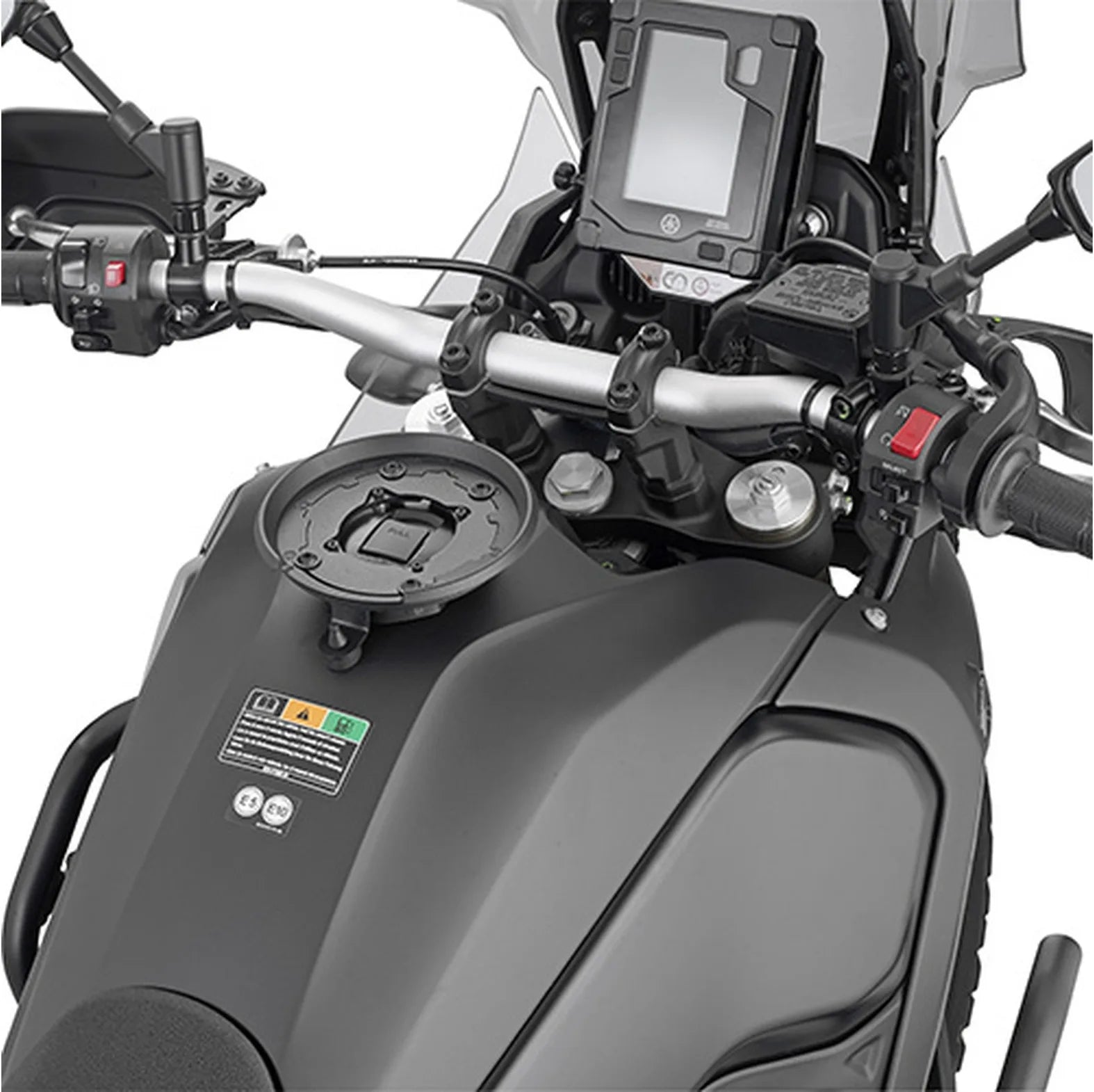 Tanklock Black Tank Bag - 5 Lt Wl902 Technopolymer - Givi Compatible With Yamaha Ténéré 700 (2021-2024)