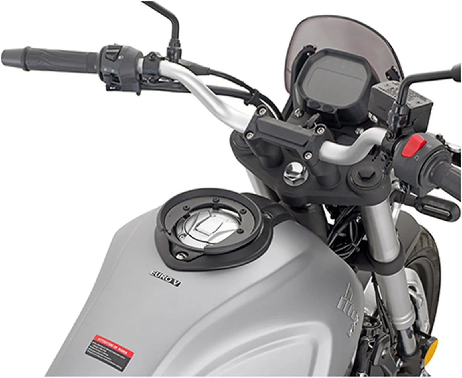 Tanklock Black Tank Bag - 5 Lt Wl902 Technopolymer - Givi Compatible With Voge Trofeo 300 Ac Scrambler (2022-2024)