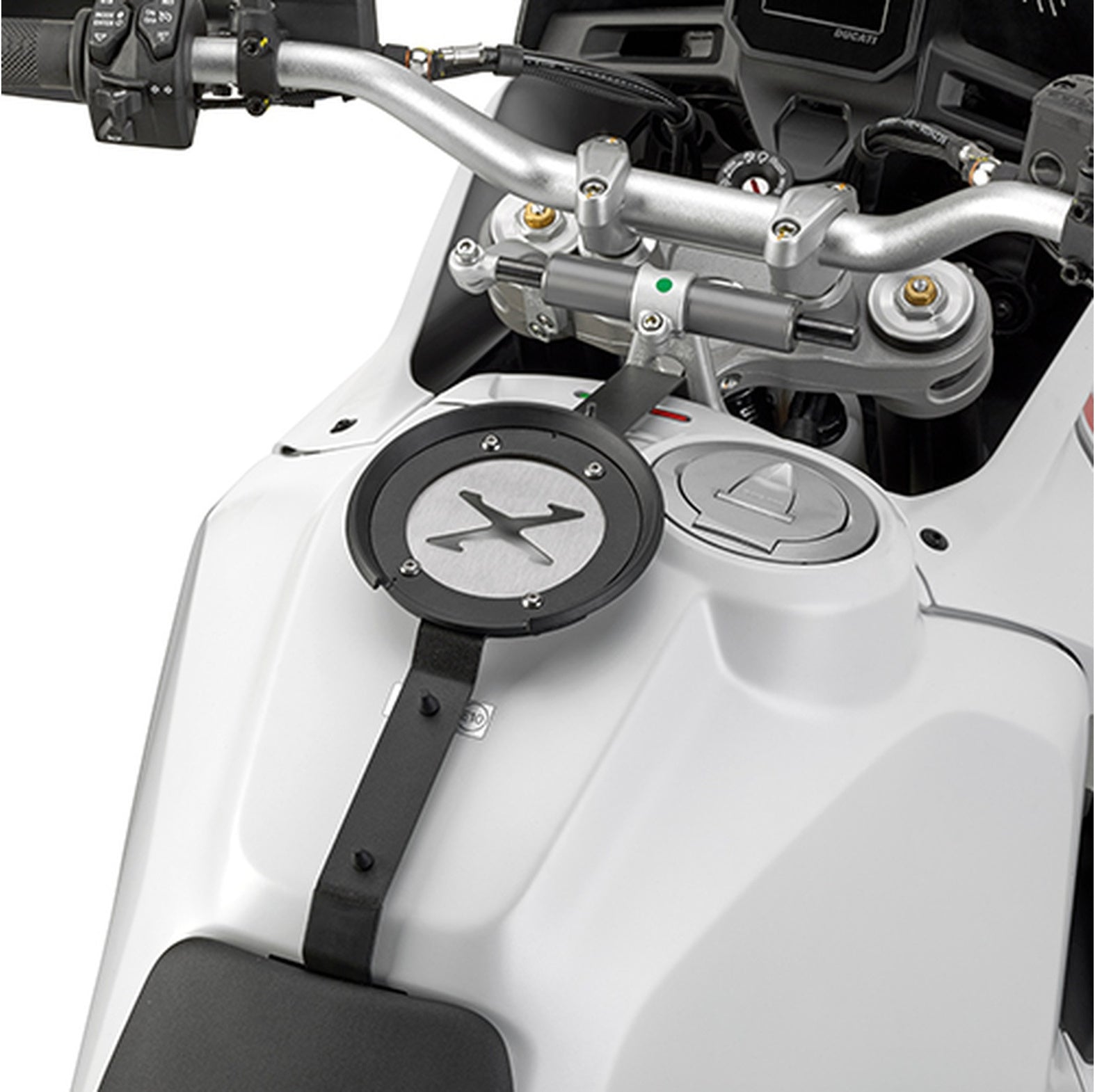 Tanklock Black Tank Bag - 5 Lt Wl902 Technopolymer - Givi Compatible With Ducati Desert X 937 (2022-2024)