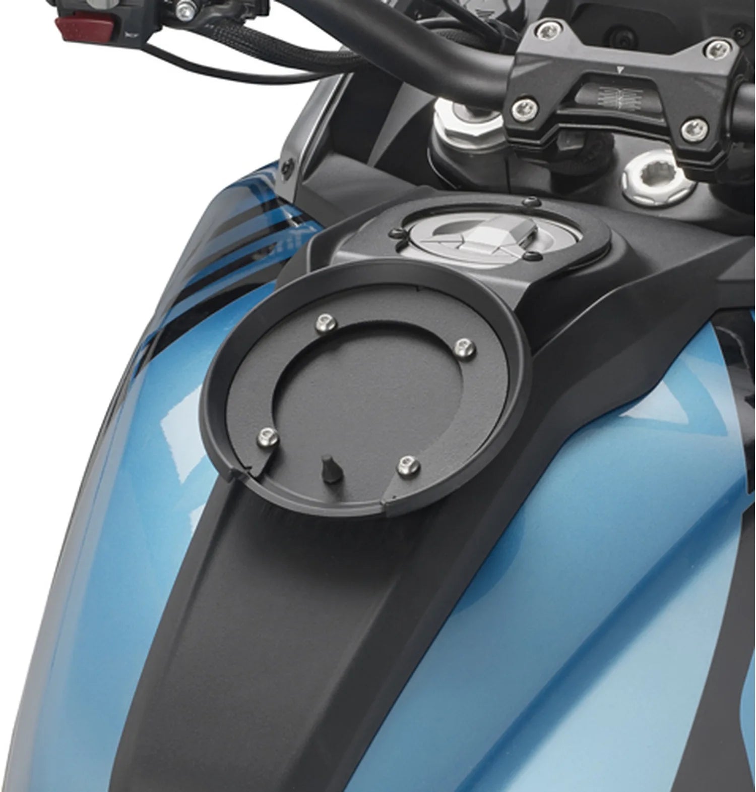 Tanklock Black Tank Bag - 25 Lt Nylon - Givi Compatible With Qj Motor Srt 600 Sx (2024)