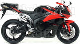 Complete Non-Catalytic Exhaust System With Sound Certification Indy-Race Aluminium Carbon - Arrow Special Parts Compatible With Honda Cbr 600 Rr (2009-2012)