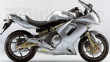 Complete Non-Catalytic Exhaust System With Sound Certification Maxi Race-Tech Aluminium Stainless Steel - Arrow Special Parts Compatible With Kawasaki Er-6 F (2005-2011)