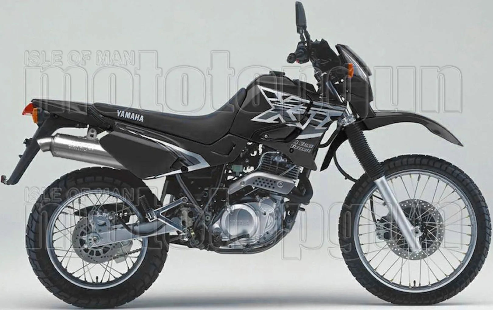 Exhaust Tip Without Sound Certification Paris Dacar Stainless Steel Stainless Steel - Arrow Special Parts Compatible With Yamaha Xt 600 E (1995-2001)