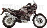 Complete Non-Catalytic Exhaust System With Sound Certification Paris Dacar Stainless Steel Stainless Steel - Arrow Special Parts Compatible With Yamaha Xtz 750 Super Ténéré (1989-1994)