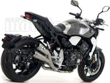 Complete Non-Catalytic Exhaust System With Sound Certification Pro-Race Titanium Titanium - Arrow Special Parts Compatible With Honda Cb 1000 R (2018-2024)