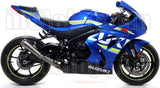 Complete Exhaust System Without Catalytic Converter And Without Sound Certification Pro-Race Titanium Titanium - Arrow Special Parts Compatible With Suzuki Gsx-R 1000 (2017-2020)