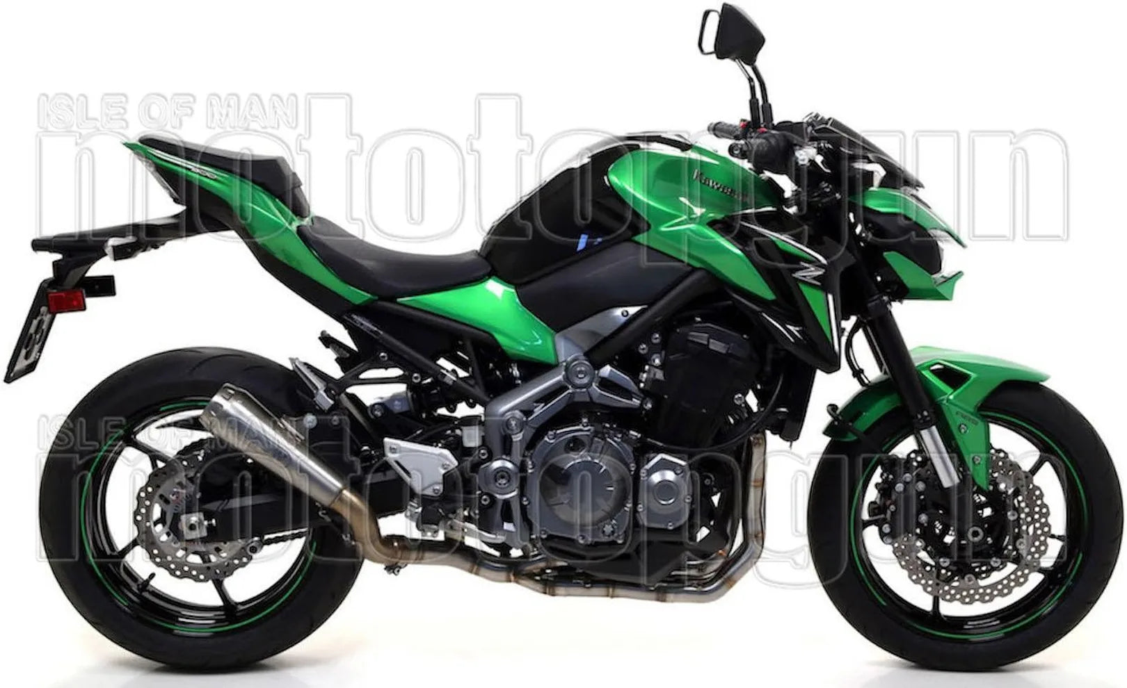 Exhaust Tip With Noise Certification Pro-Race Nichrom Stainless Steel - Arrow Special Parts Compatible With Kawasaki Z 900 E (2017-2018)