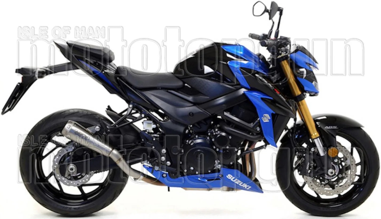 Complete Non-Catalytic Exhaust System With Sound Certification Pro-Race Nichrom Stainless Steel - Arrow Special Parts Compatible With Suzuki Gsx-S 750 (2017-2020)