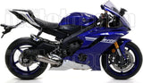 Complete Non-Catalytic Exhaust System With Sound Certification Pro-Race Nichrom Stainless Steel - Arrow Special Parts Compatible With Yamaha Yzf-R6 (2017-2021)