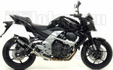 Exhaust Tip With Noise Certification Race-Tech Black Aluminium Carbon - Arrow Special Parts Compatible With Kawasaki Z 750 (2007-2014)