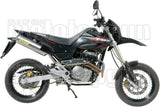 Complete Non-Catalytic Exhaust System With Sound Certification Thunder Aluminium Stainless Steel - Arrow Special Parts Compatible With Honda Fmx 650 (2005-2008)