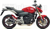 Complete Non-Catalytic Exhaust System With Sound Certification Thunder Black Aluminium Stainless Steel - Arrow Special Parts Compatible With Honda Cbr 600 F (2011-2013)