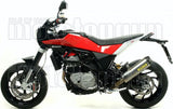 Exhaust Tip With Noise Certification Works Titanium Carbon - Arrow Special Parts Compatible With Husqvarna Nuda 900 (2012-2013)