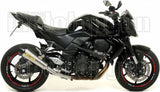 Exhaust Tip With Noise Certification X-Kone Nichrom Carbon - Arrow Special Parts Compatible With Kawasaki Z 750 R (2011-2014)