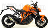 Catalytic Exhaust Tip With Sound Certification X-Kone Nichrom Carbon - Arrow Special Parts Compatible With Ktm 1290 Superduke Gt (2017-2024)