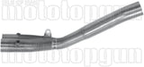 Non-Catalytic Connector Pipe Stainless Steel - Arrow Special Parts Compatible With Yamaha Mt-10 (2016-2020)