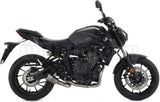Complete Exhaust System Without Catalytic Converter And Without Sound Certification Pro-Race Titanium Titanium - Arrow Special Parts Compatible With Yamaha Mt-07 (2021-2024)