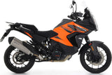 Complete Exhaust System Without Catalytic Converter And Without Sound Certification Sonora Full Titanium Carbon - Arrow Special Parts Compatible With Ktm 1290 Superadventure R (2021-2024)