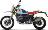 Complete Non-Catalytic Exhaust System With Sound Certification Explorer Titanium Carby End Cap - Arrow Special Parts Compatible With Bmw R12 G - S (2025-2026)