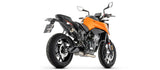 Exhaust Tip Without Sound Certification Gp2 Gp-2 Black Nichrom - Arrow Special Parts Compatible With Ktm 790 Duke (2025-2026)