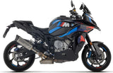 Complete Non-Catalytic Exhaust System With Sound Certification Indy-Race Evo Titanium Carby End Cap - Arrow Special Parts Compatible With Bmw M 1000 Xr (2025-2026)
