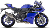 Complete Non-Catalytic Exhaust System With Sound Certification Indy-Race Evo Titanium Carby End Cap - Arrow Special Parts Compatible With Yamaha Yzf R9 (2025)