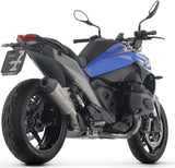 Complete Non-Catalytic Exhaust System With Sound Certification Indy-Race Evo Aluminium Carby End Cap - Arrow Special Parts Compatible With Bmw R 1300 Rs (2025-2026)