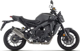Complete Non-Catalytic Exhaust System With Sound Certification Indy-Race Evo Titanium Carby End Cap - Arrow Special Parts Compatible With Yamaha Mt-09 Sp 35Kw (2024-2026)