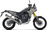 Complete Non-Catalytic Exhaust System With Sound Certification Indy-Race Evo Titanium Carby End Cap - Arrow Special Parts Compatible With Yamaha Ténéré 700 (2025-2026)